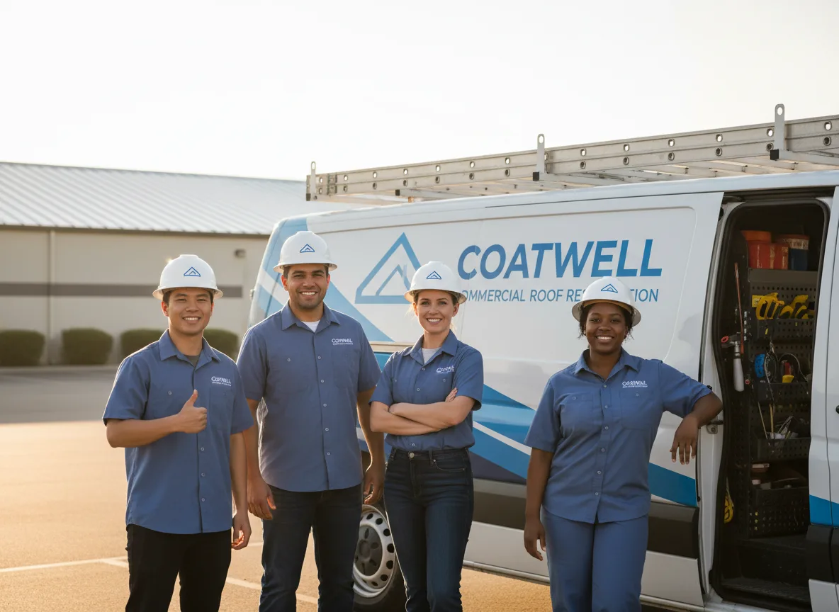 Commercial roof coating company in Wooster, AR